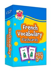 French Vocabulary Flashcards For Ages 57 With Free Online Audio by CGP Books - CGP Books -Hardcover