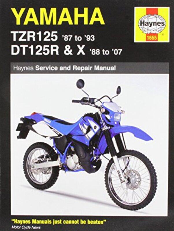 

Yamaha TZR125 87 93 & DT125RX 88 07 Haynes Repair Manual-Paperback