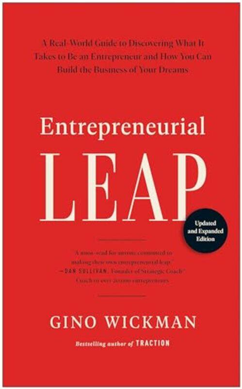 

Entrepreneurial Leap Updated and Expanded Edition by Gino Wickman-Hardcover