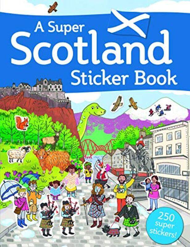 

A Super Scotland Sticker Book,Paperback by Gurrea, Susana