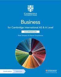 Cambridge International AS & A Level Business Coursebook with Digital Access (2 Years).paperback,By :Stimpson, Peter - Farquharson, Alastair