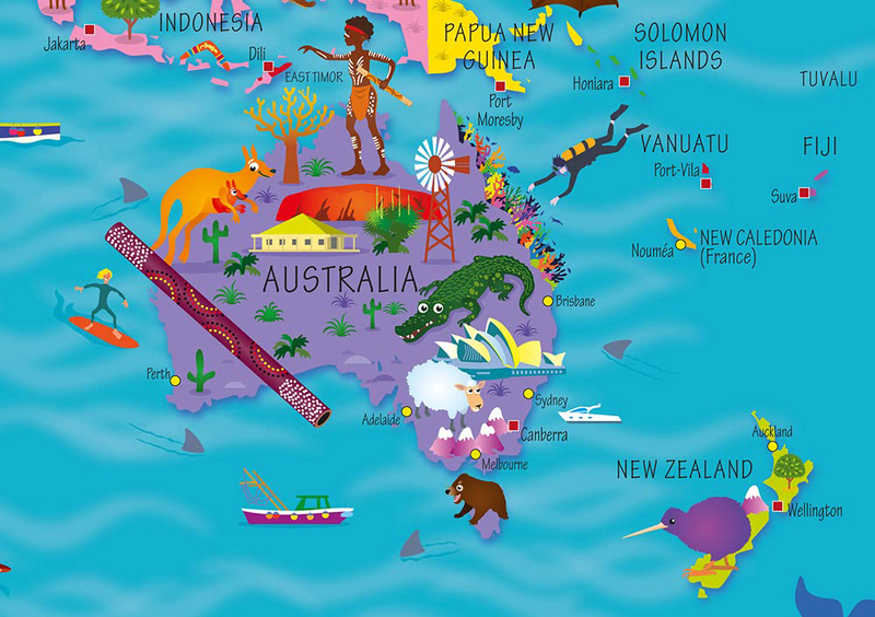 Collins Children's World Map, By: Collins Kids