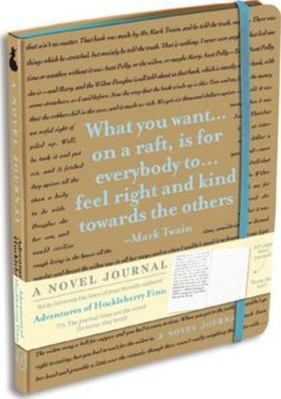 

A Novel Journal: Adventures of Huckleberry Finn.paperback,By :Mark Twain