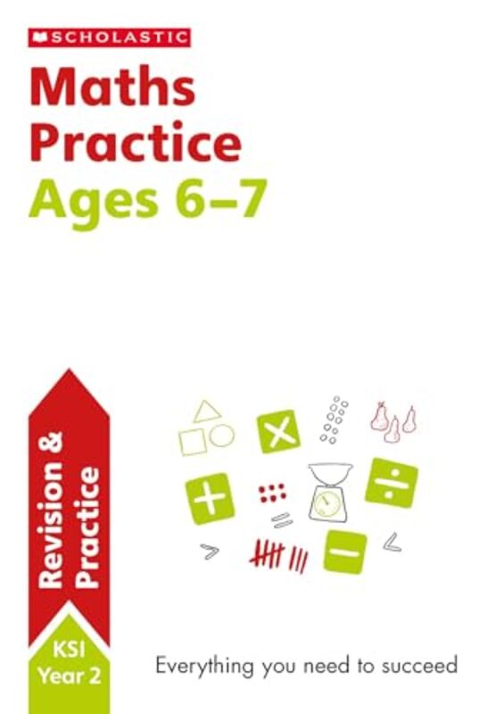 National Curriculum Maths Practice Book for Year 2 by Scholastic-Paperback