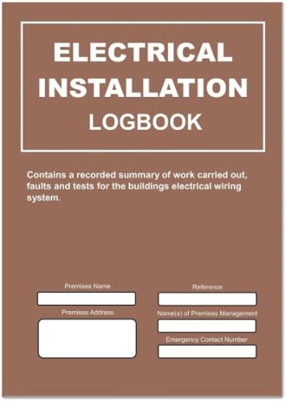 

Electrical Installation Logbook by Docs-Store-Paperback