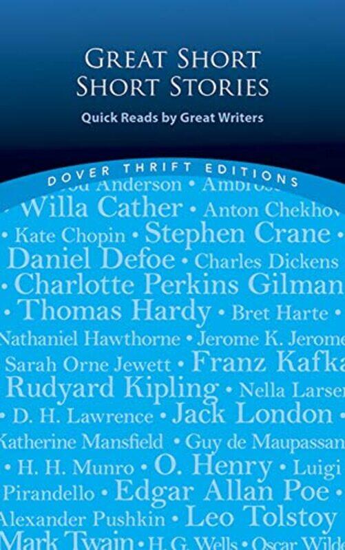 

Great Short Short Stories: Quick Reads by Great Writers , Paperback by Negri Paul