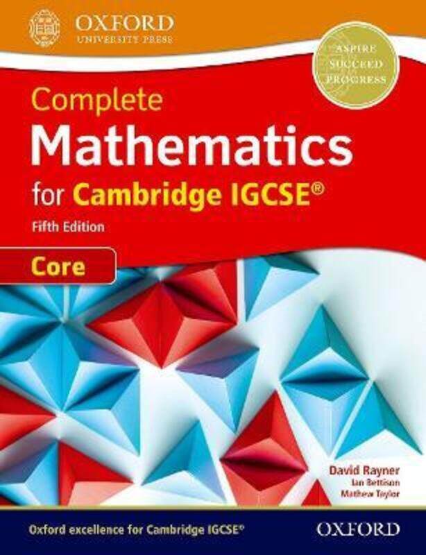 

Complete Mathematics for Cambridge IGCSE (R) Student Book (Core).paperback,By :