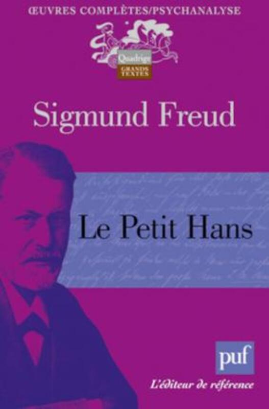 Le petit Hans.paperback,By :Sigmund Freud