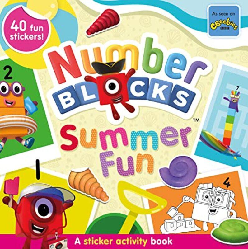 

Numberblocks Summer Fun: A Sticker Activity Book By Sweet Cherry Publishing Paperback