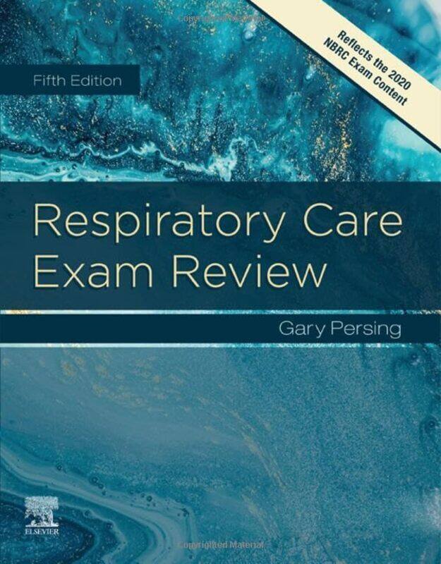 

Respiratory Care Exam Review by Persing, Gary (Program Director, Respiratory Therapy Program, Tulsa Community College, Tulsa, OK) Paperback