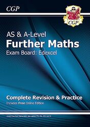AS & A-Level Further Maths for Edexcel: Complete Revision & Practice with Online Edition,Paperback by CGP Books - CGP Books