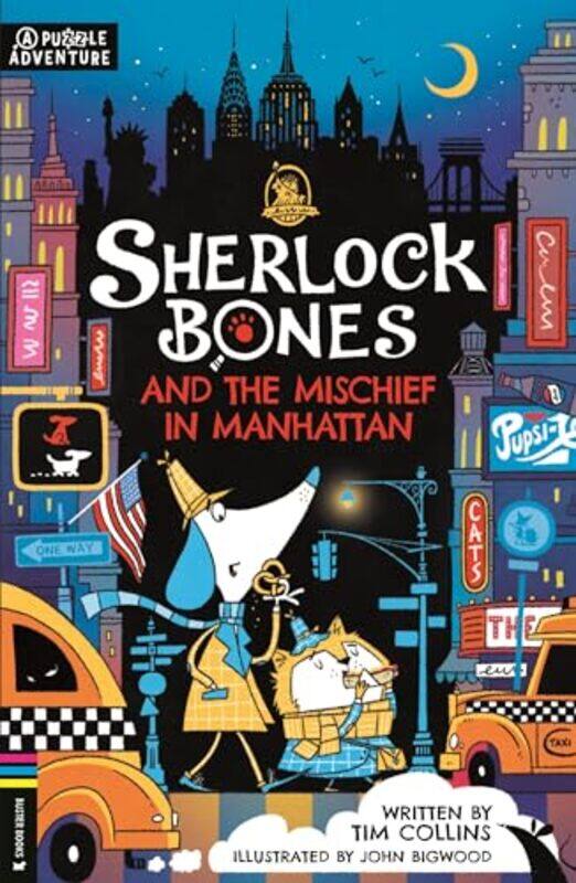 

Sherlock Bones And The Mischief In Manhatt By Collins Tim - Paperback