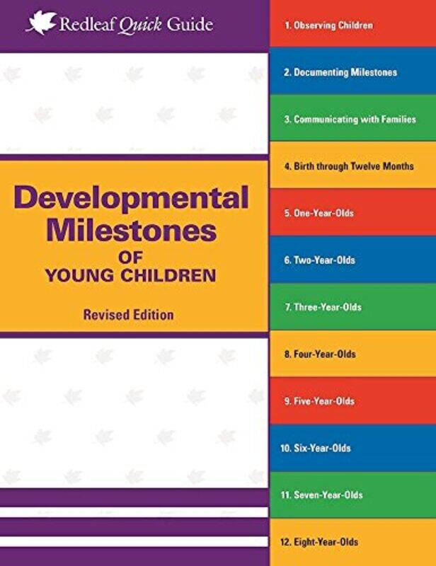 

Developmental Milestones of Young Children,Paperback,by:Press, Redleaf