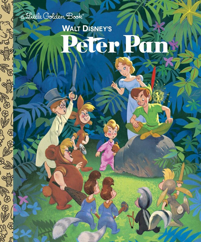 Walt Disney's Peter Pan (Little Golden Book), Hardcover Book, By: RH Disney