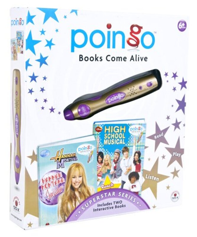 Poingo with Hanna Montana Insider and High School Musical Storybooks (Interactive Reader), Hardcover, By: Phoenix International Publications