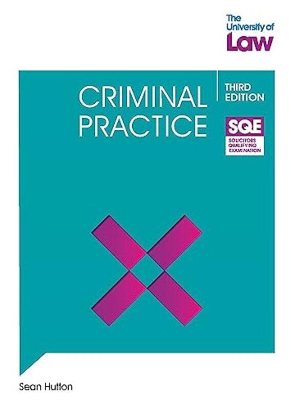 

SQE Criminal Practice 3e by Sean Hutton-Paperback