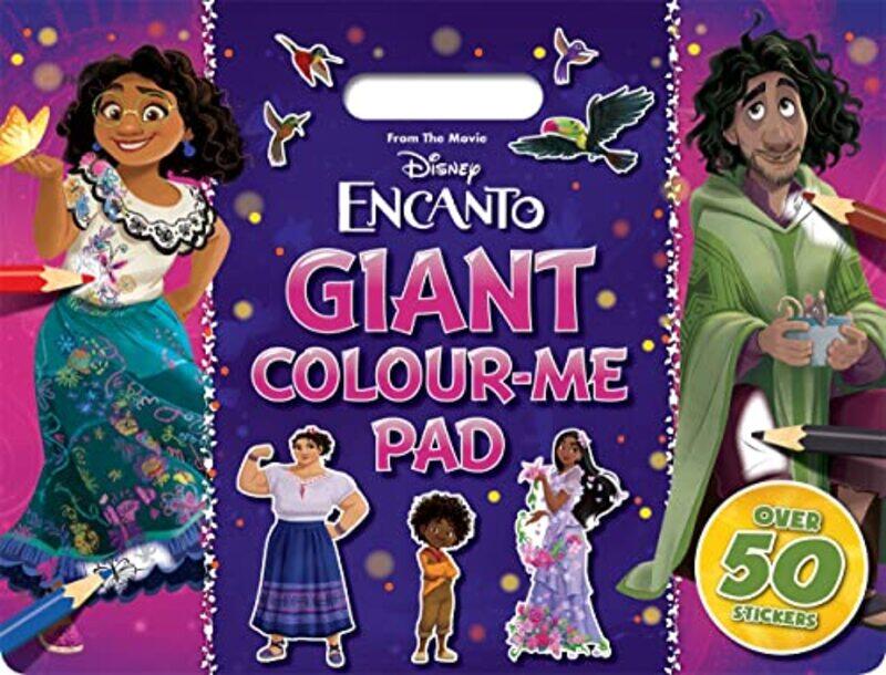 

Disney Encanto Giant Colour Me Pad By Walt Disney Paperback