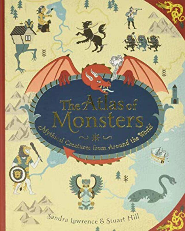 

Atlas Of Monsters By Lawrence Sandra - Hardcover