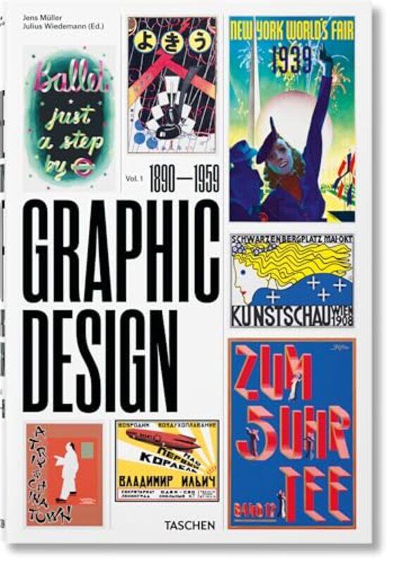 

Hist Of Graphic Design V01 By Muller Jens - Hardcover