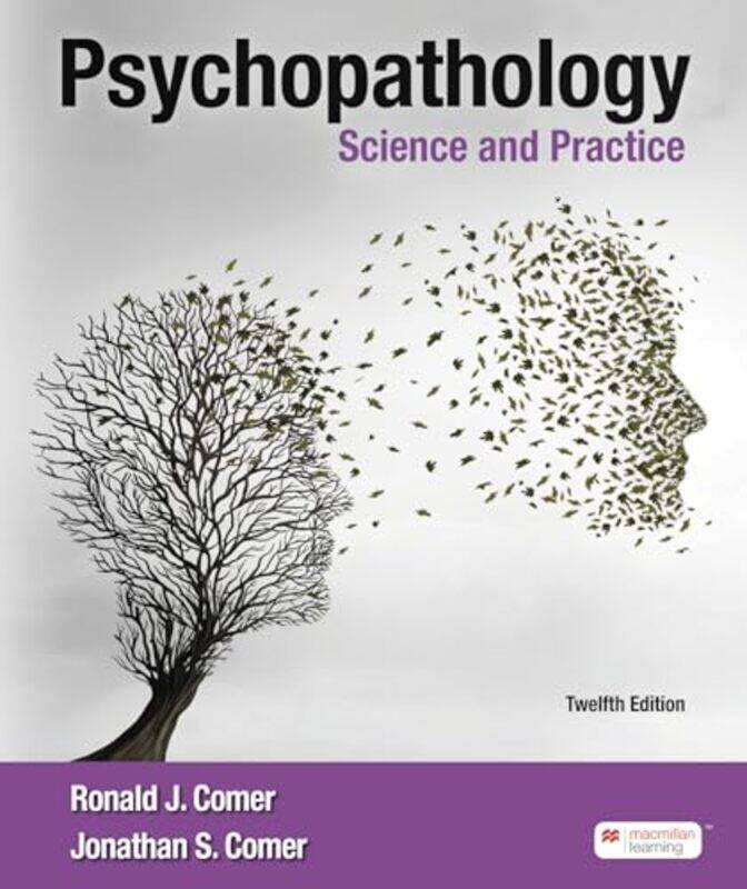 

Psychopathology Science and Practice by Ronald ComerComer Jonathan-Paperback