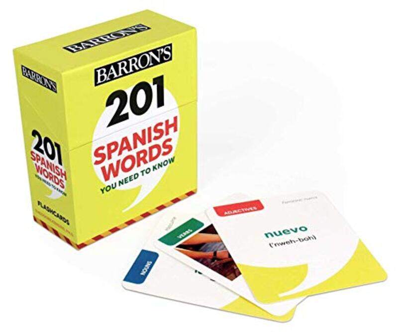 

201 Spanish Words You Need to Know Flashcards,Paperback by Kendris, Theodore