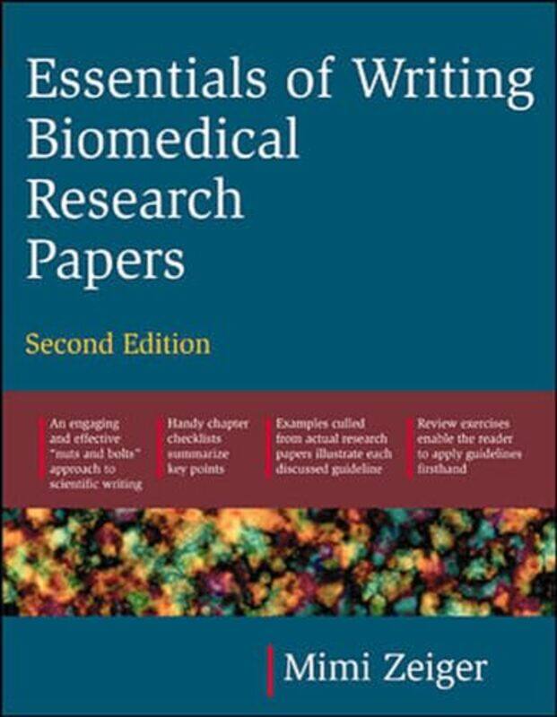 

Essentials of Writing Biomedical Research Papers Second Edition by Inc Jewish Publication Society-Paperback