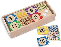 Number Puzzles By Melissa & Doug -Paperback