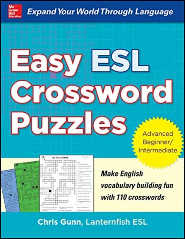 

Easy ESL Crossword Puzzles by Robert J GarmstonBruce M Wellman-Paperback