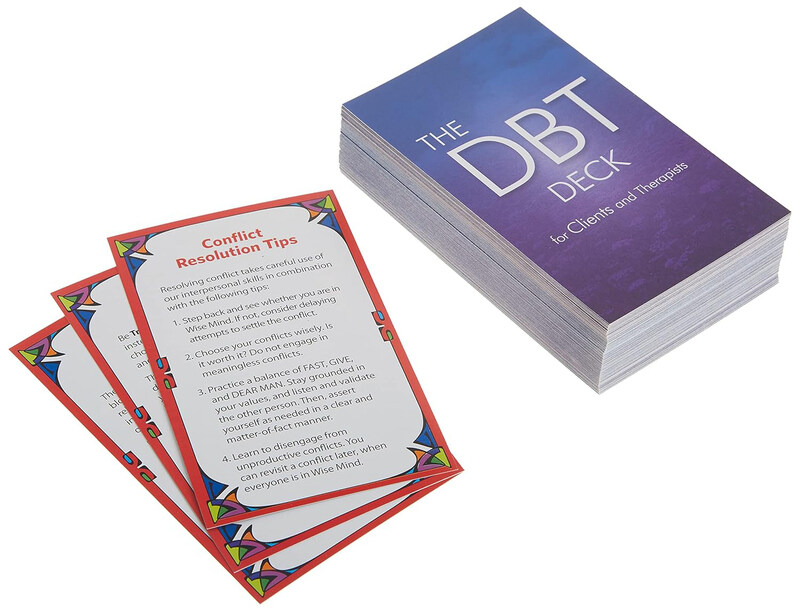 

The DBT Deck for Clients and Therapists, Board Book, By: Lane Pederson