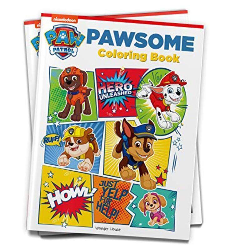 

Pawsome: Paw Patrol Coloring Book For Kids , Paperback by Wonder House Books