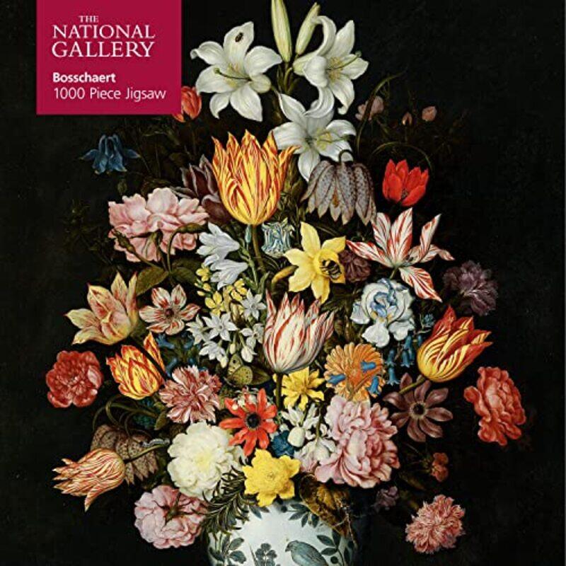 

Adult Jigsaw Puzzle National Gallery Bosschaert The Elder A Still Life Of Flowers 1000Piece Jigs By Flame Tree Studio -Paperback