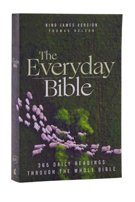 

Kjv The Everyday Bible Paperback Red Letter Comfort Print by Thomas Nelson-Paperback