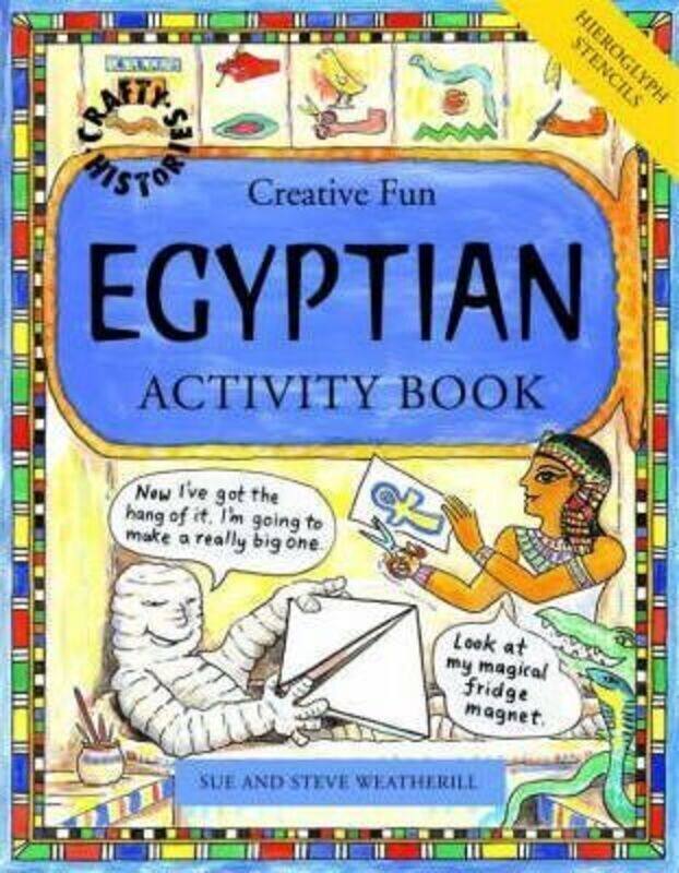 

Egyptian Activity Book (Crafty History).paperback,By :Sue Weatherill