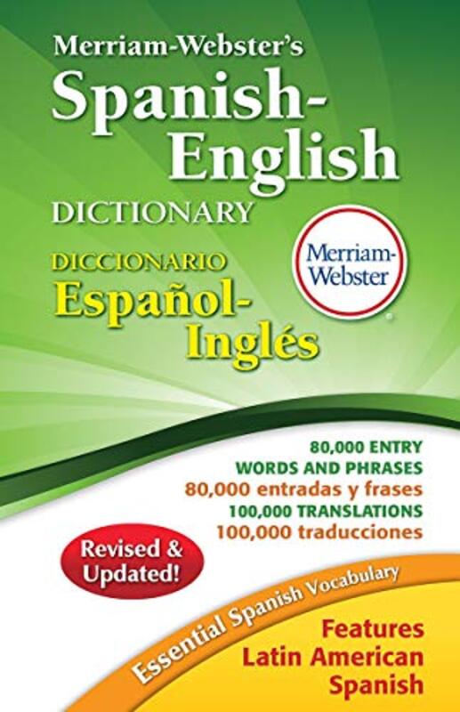 Merriam-Webster's Spanish English Dictionary,Paperback,By:Merriam-Webster Inc