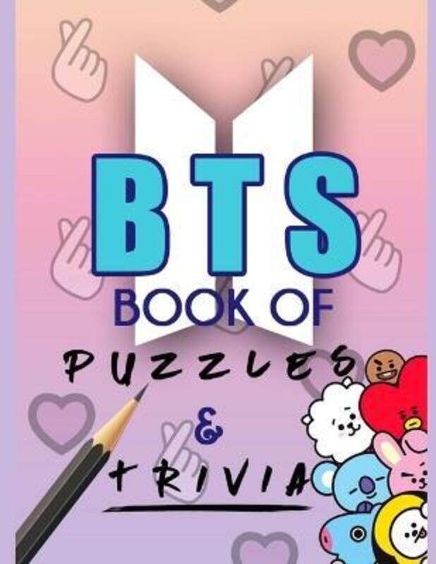 

KPOP BTS Book of Puzzles & Trivia,Paperback, By:Press, Purpleyou