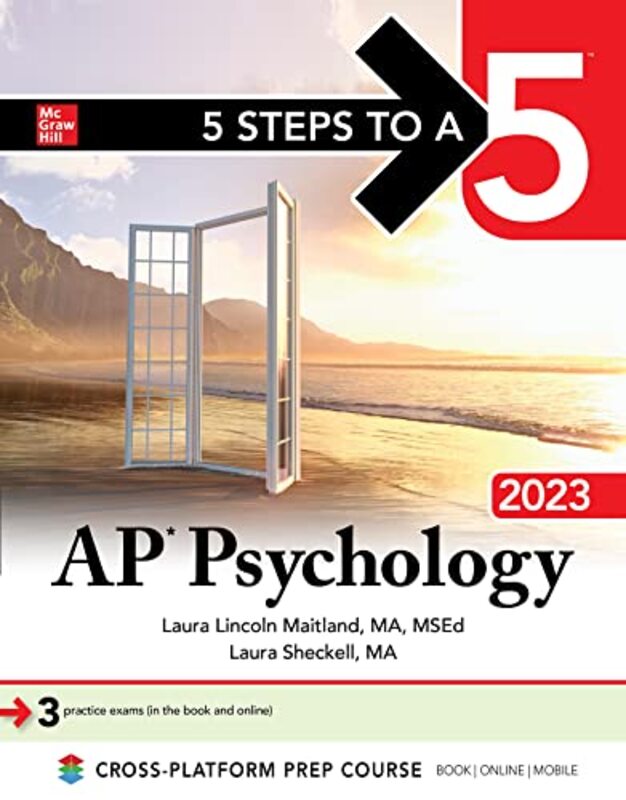 5 Steps to a 5: AP Psychology 2023,Paperback by Maitland, Laura Lincoln - Sheckell, Laura