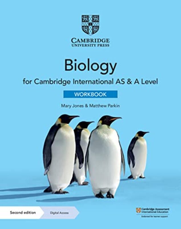 

Cambridge International As & A Level Biology Workbook With Digital Access (2 Years) By Mary Jones Paperback