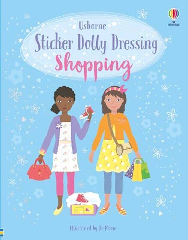 

Sticker Dolly Dressing Shopping By Fiona Watt - Paperback