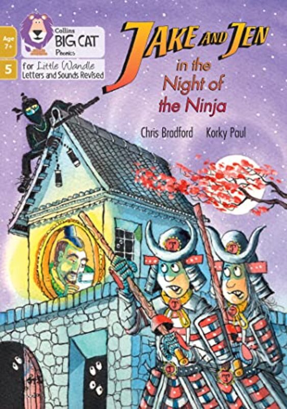 Jake and Jen in the Night of the Ninja by Chris BradfordKorky Paul-Paperback