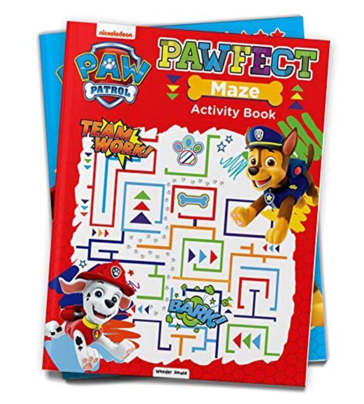 

Paw Patrol Pawfect Maze Activity book: Activity Books For Kids Paperback by Wonder House Books