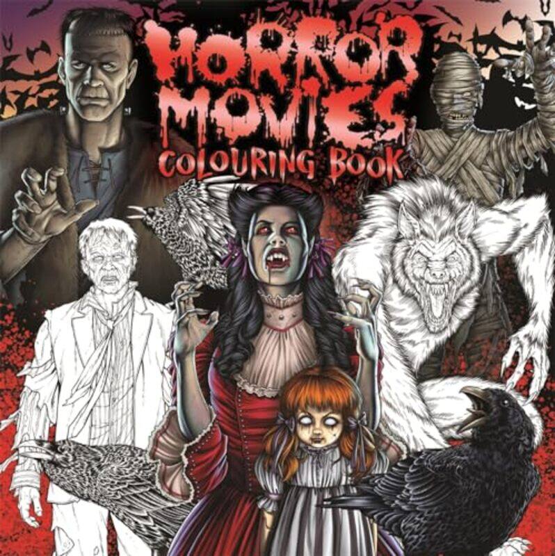 

Horror Movies Colouring Book by Igloo Books-Paperback