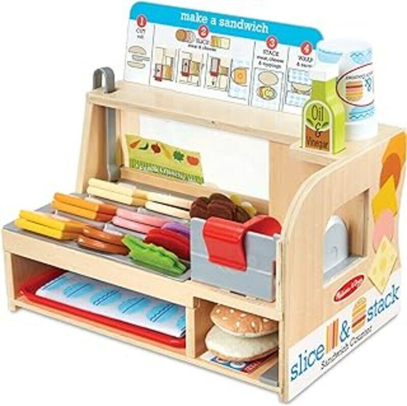 

Slice And Stack Sandwich Counter By - Paperback