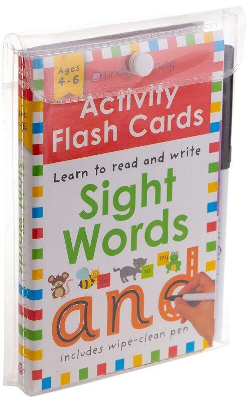 

Wipe Clean Flash Cards: Sight Words, Paperback Book, By: Roger Priddy