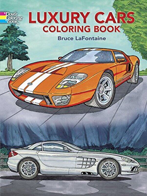 

Luxury Cars Coloring Book,Paperback by LaFontaine, Bruce