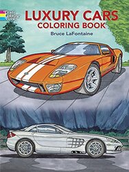 Luxury Cars Coloring Book,Paperback by LaFontaine, Bruce