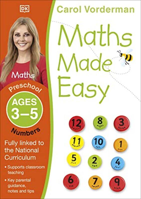 

Maths Made Easy Numbers Preschool Ages 35 Carol Vorderman Maths Made Easy Paperback by Carol Vorderman