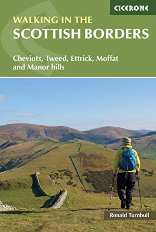 Walking in the Scottish Borders by Ronald Turnbull-Paperback