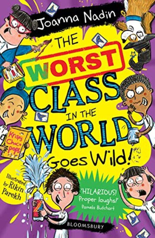 

The Worst Class in the World Goes Wild by Joanna NadinRikin Parekh-Paperback