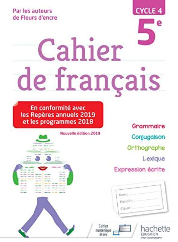 

Cahier De Francais Cycle 4 2019,Hardcover By Chantal Bertagna