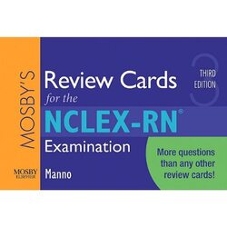 Mosbys Review Cards For The Nclexrn R Examination By Martin S Manno Paperback